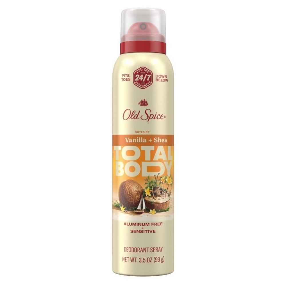 Old Spice Vanilla + Shea Total Body Deodorant